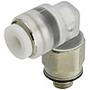 One-Touch Couplings / Compressed Air / Miniature Connector Fittings / 90 Deg. Elbow