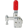 Toggle Clamp, Vertical Type, Straight Base, Clamp Bolt Fixed, Clamping Force 980 N