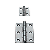 Flat hinges / conical countersinks / rolled / stainless steel / blank / MISUMI