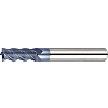 XAL series carbide multi-functional square end mill, 4-flute, 45° torsion / short model