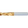 TSC series carbide square end mill, 2-flute / 2.5D Flute Length model