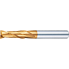 TSC series carbide square end mill, 2-flute / 3D Flute Length (regular) model