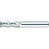 Carbide square end mill, 4-flute / 3D Flute Length (regular) model