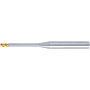TSC series carbide long neck radius end mill, 2-flute, 45° spiral / long neck model