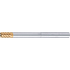TSC series carbide high-helical end mill, 6-flute, 50° spiral / stub, long neck model