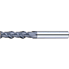 DLC Coated Carbide Square End Mill for Aluminum Machining, 2-Flute / 4D Flute Length (Long) Model