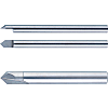 Carbide Straight Blade End Mill for V Grooving and Chamfering, V Groove / Minimum Tip Core Thickness Model