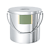 Stainless Steel Suspended General-Purpose Container With Label Zone [STB-LZ]