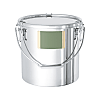 Stainless Steel Suspended Airtight Container With Label Zone [CTB-LZ]