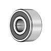 Angular contact ball bearings / double row / 33xx-BD-2HRS / lip seals on both sides / contact angle 30° / 33xx-BD-2HRS / similar to DIN 628-3 / FAG