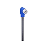 Sensor / actuator cable, M12 socket, right angle