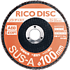 „RICO Disc“, Ø100, Alundum-Schleifmittel 99-SUSA