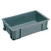 T Type Container, Green / Gray / Yellow