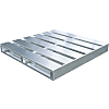 Aluminiumpalette, zweiseitige zweifache Einführung (WR-Spezifikationen)