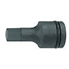Hex Socket (25.4 mm Insertion Angle, Power Type)