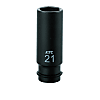 Impact Wrench Socket (Insertion Angle 12.7 mm / Deep Thin Type)