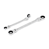 Double Flex Head Ratchet Offset Wrench