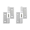 Detachable Clean Hinges with Plastic Cap (Mounting Pitch Revised Type)