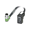 Sensor- / Aktor-Kabel SAC-3P, Stecker gewinkelt