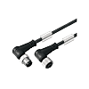 Sensor-Actuator Cable (Assembled), Connecting Line, M12 / M12