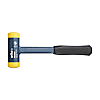 Soft-Faced Hammer Dead-Blow, Medium Hard with Steel Tube Handle, Round Hammer Face