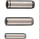 Zylinderstifte / MSGB, MSGS, MSGSS / Stahl, rostfreier Stahl, Edelstahl / eine Seite konisch, eine Seite sphärisch / g6