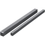 Rack gears / induction hardened / ground / configurable bore position