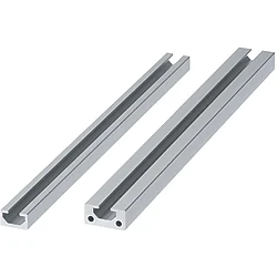 Non-Flanged Flat Aluminum Frames / Frame End Caps - Common to Bar 