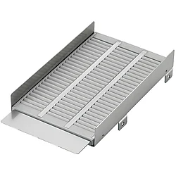 Mini roller conveyor outlet