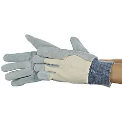 Heavy Duty Leather Gloves Knitted Back Gloves KOMERI MISUMI