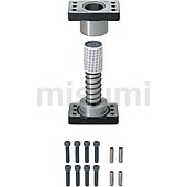 ボールガイドポストセット-可動ストッパ・樹脂製ボールリテーナ- スタンダードタイプ