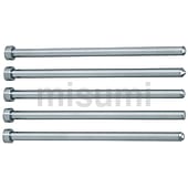 先端加工ストレートセンターピン -ハイス鋼SKH51/軸径(P)0.01㎜指定タイプ-