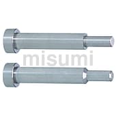 テーパレス1段コアピン -軸径(P)0.01mm指定タイプ-