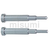 精級テーパレス2段コアピン -軸径(P)0.005mm指定タイプ-