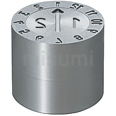 金型デートマークセット(PL面交換タイプ)