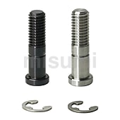 止め輪溝付ベアリング押さえピン－ボルトタイプ－