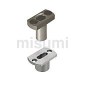 位置決めピン用ブシュ　長円　二面フランジタイプ/ 二面フランジ簡易タイプ