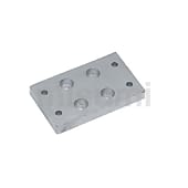６シリーズ（溝幅８ｍｍ）用プレートブラケット