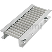 ■TS アルミ製ローラコンベヤφ38.1-W450XP150X90°カーブ SA38451590R90(1340167)[法人・事業所限定][外直送元]