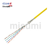 CC-Link IE,EtherCAT,UL対応 産業用イーサネットケーブルCAT5e 2重シールド