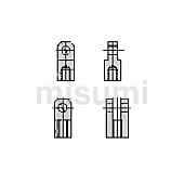 CMK2・CMA2・CKV2・JSK2・JSM2・SSD・HCA用金具