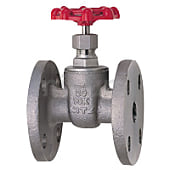 SUSネジ込みバルブ　仕切弁25A×5個 日立金属 プロテリアル M20KSS 20A M20K SS マレブル仕切弁