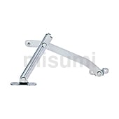 ステンレス軽量扉用ステー B-1454