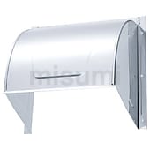 三菱、有圧扇、電動シャッター、バックガード 有圧換気扇用バックガード | 三菱電機 | MISUMI(ミスミ)