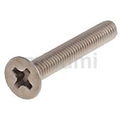 レアメタルスクリュー（RMS） Alloy600（インコネル600）十字穴付き皿小ねじ