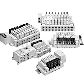 5ポートソレノイドバルブ SV1000・2000・3000・4000シリーズ オプションパーツ