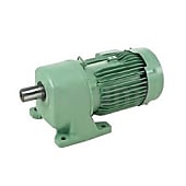 三菱 ギヤードモータ GM-SHYM-RR-0.2KW-1/100 フランジ形 フェースマウント 直交形 右軸 ブレーキ無し GM-SHYシリーズ 三相200V 0.2kW 三菱 ギヤードモータ GM-SHYM-RR-0.2KW-1⁄100 フランジ形 フェース