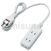 ほこり防止シャッター付電源タップ 3・4・6ケ口