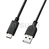 USB2.0 Type C-Aケーブル（3m・ブラック） KU-CA30K