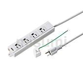電源タップ（3P→2P変換タイプ）
